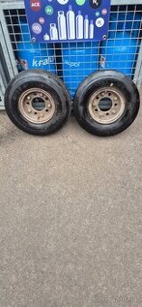 Predám 2ks. komplet kolesá 6,00-9 10PR.
