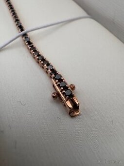 Diamantový náramok 3.00 ct / 18K ružové zlato (Certifikát)