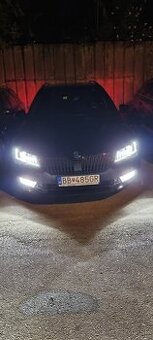 Biele LED hmlové svetlá H8/H11- Škoda Octavia, Superb 3, VW