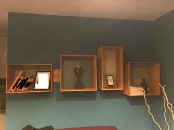 Nástenná dizajnová policová zostava - znížená cena :-)