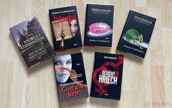 Andrea Coddington - 6 kníh, TOP stav výhodný set