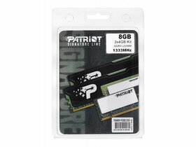 2x Patriot Signature DDR3 8GB 1333MHz (2x4GB) s chladicom