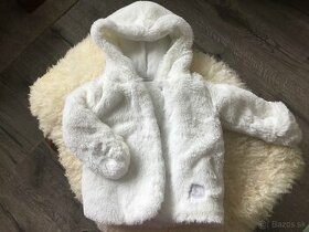 Teplučký kabátik pre bábätko, veľkosť 62