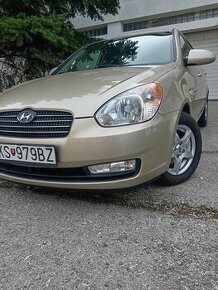 PREDÁM HYUNDAI ACCENT 1,5CRDI DIESEL 81KW 2008,KLIMA,ŤAŽNÉ,