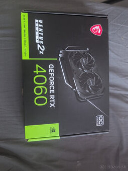 MSI GeForce RTX 4060 VENTUS 2X Black 8G OC