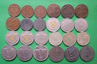 mince rakúsko-uhorsko veľká británia francúzsko