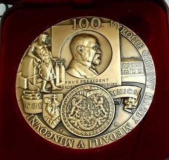 100 Výročie obnovy razby medailí v Kremnici.