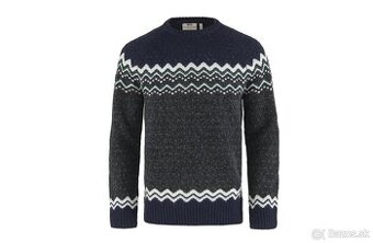 Vlnený sveter Fjallraven Ovik Knit Sweater M Arctic Green