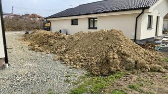 Zásypová hlina za odvoz