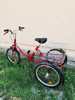 Trojkolesový bicykel trojkolka