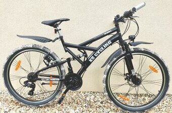 Celoodprúžený horský bicykel