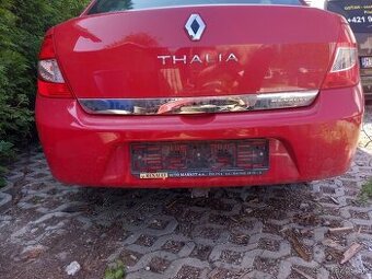 Predám zadný kufor na Renault Thália rok 2011 cerveny - 1