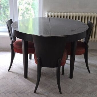 Zostava nábytku - Art Deco - Jindřich Halabala