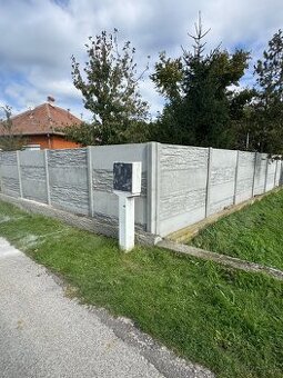 Betónové ploty, oprava plotov a renovácia