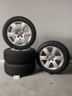 Bridgestone Blizzak 225/55 R17 Zimné, 5x112 originál AUDI