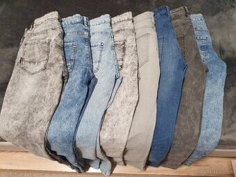 Predám 8x džínsy skinny 28/32