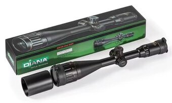 Predám puškohľad Diana 4-16x50 s podsvietením a paralaxou - 1
