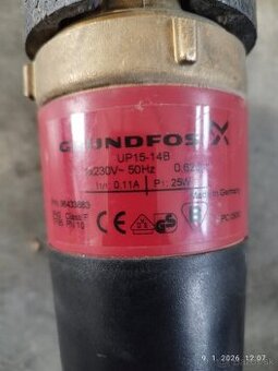 Predam cirkulačné čerpadlo Grundfos UP 15-14 B