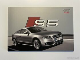 Audi S5 ~ nemecký prospekt ~ rok 03/07 ~ 64 strán