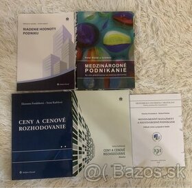 Knihy pre Ekonomickú univerzitu - 1