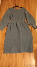Teplé, pletené šaty č.3XL - 1