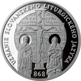 10 EURO/2018 Uznanie slovanského liturgického jazyka - PROOF - 1
