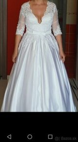 Svadobné šaty, veľkosť 42