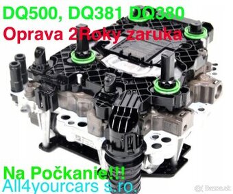 Oprava mechatroniky DQ381 DQ500 DQ380