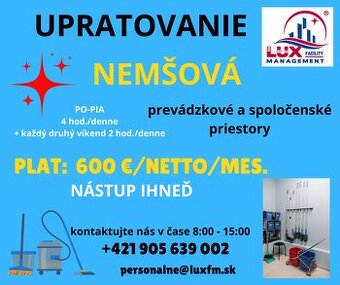 Upratovanie