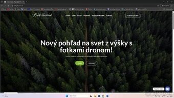 predám web fotkydronom.sk