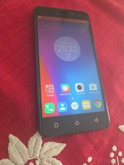 Lenovo K6 sivy voľný v peknom stave nalepené ochranné sklo A