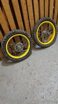 Pár kolies na detsky bicykel 14 x 2.125
