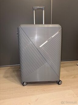 Sivý veľký kufor Milano Bag, pc 95€