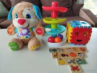 Interaktívny macko + mix hračiek pre najmenších