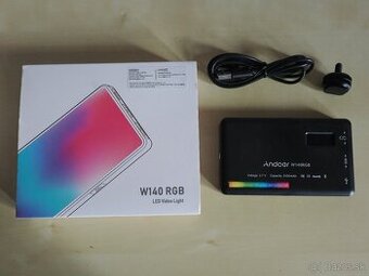 LED RGB Foto/Video Svetlo W140 RGB