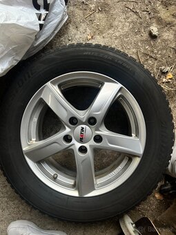 Predam hlinikove disky R16 platin et41 6,5Jx16h2 a zimne pne