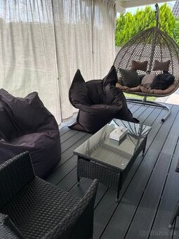 Nylonový sedací vak 2 kusy