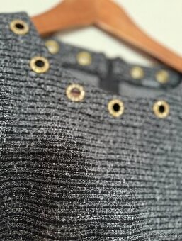 Sivé minišaty Guess - 1