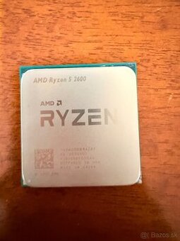 Procesor AMD Ryzen 5 2600 3,4 GHz (s chladičom)