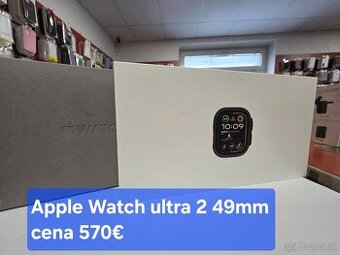 Apple watch ultra 2 black titanium