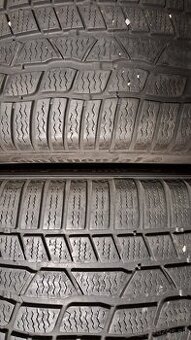 Predám 2ks jazdené zimné 225/50r17-98H Continental
