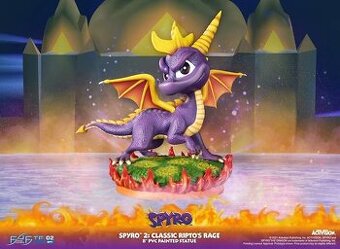 Spyro 2: Classic Ripto's Rage 8" PVC Statue