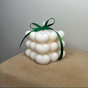 Sviečka „HEART BUBBLE“