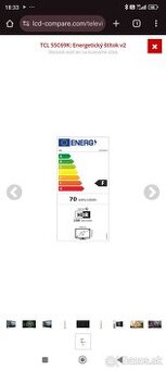 Predám Televízor TCL