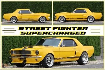 1965 MUSTANG 347 STROKER SUPERCHARGED 5 SPEED SHOW CAR