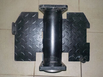 Plošina a vedenie s krúžkom na ložisko - na TZ4K