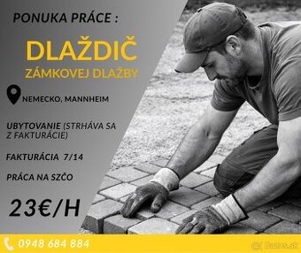 Ponuka práce - DLAŽDIČ