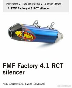 Kúpim FMF 4.1 RCT na exc 450 2021