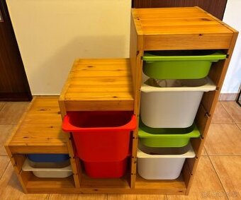 Detska skrinka Ikea z masívu