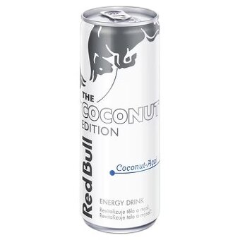 Red Bull white edition kokos